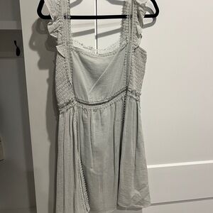 Altar'd State Mint Green Mini Dress